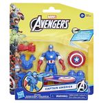 Figurina Captain America Marvel Avengers Epic Hero Battle Gear 10 cm