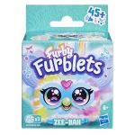 Jucarie interactiva Furby Furblets Zee-Bah, mini mascota muzicala