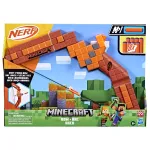 Arc Nerf Minecraft cu 8 sageti N1, design inspirat din joc, 8 ani+