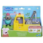 Peppa Pig Camion de remorcare cu figurina Bunicul Caine Hasbro