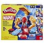 Set Play-Doh Marvel Iron Man Laboratorul de Armuri cu lumini si sunete