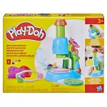 Microscop Play-Doh cu lumina si accesorii pentru modelaj, 3+