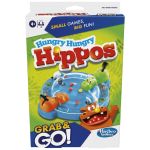 Joc de calatorie Hipopotamii Flamanzi Grab and Go Hasbro, 4+ ani