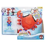 Set Spidey si Prietenii Lui Uimitori cu figurina 7,6 cm si submarin crab