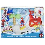 Set de joaca Marvel Spidey Insula lui Spidey cu figurina si accesorii