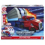 Transformers EarthSpark Optimus Prime camion cu remorcă de luptă