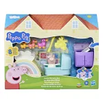 Set de joaca Peppa Pig Camera lui Evie cu figurina si accesorii, 8 piese
