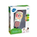 Telecomanda muzicala pentru bebelusi Hola Toys, cu lumini si sunete