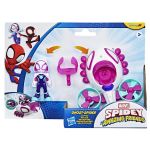 Set figurina Ghost-Spider si vehicul Copter Marvel Spidey 7,6 cm