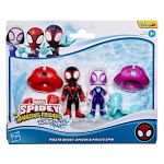 Set 2 figurine Spidey Water Webs Ghost-Spider si Spin cu accesorii