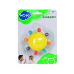 Zornăitoare bebe tip caracatiță multicoloră pentru stimulare senzorială