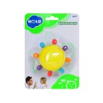 Zornăitoare bebe tip caracatiță multicoloră pentru stimulare senzorială