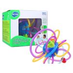 Zornăitoare gingivală multicoloră pentru dentiție și stimulare senzorială