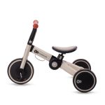 Bicicletă de echilibru și tricicletă 3 în 1 Kinderkraft 4TRIKE Silver Grey