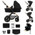 CARUCIOR MULTIFUNCTIONAL KINDERKRAFT MOOV 2 AIR 4IN1 PURE BLACK