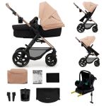 CARUCIOR MULTIFUNCTIONAL KINDERKRAFT MOOV 2 EVA 4IN1 SAND BEIGE