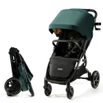 Cărucior sport ultra compact Kinderkraft Mitzy 0-22 kg, Jade Green