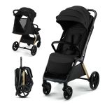 Carucior sport Kinderkraft LOOM, 0-22 kg, pliere automata, Ink Black