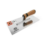 Gletiera inox, 28x13 cm x 0.7 mm, maner pluta, Olejnik GartenVIP DiyLine