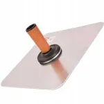 Tava glet, aluminiu, 33x33 cm x 1.75 mm, maner pluta, Olejnik GartenVIP DiyLine