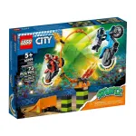 LEGO City Concurs de Cascadorii 60299 cu 2 motociclete si inel de foc