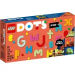 LEGO DOTS O multime de DOTS Inscriptie 41950, set creativ 6+