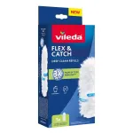 Rezerve pamatuf Vileda Flex&Catch pentru praf, 5 bucati, 360°