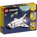 LEGO Creator 3 in 1 Naveta Spatiala 31134, set de constructie copii 6+