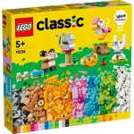 LEGO Classic Animăluțe Creative 11034, set de construcție cu 450 piese