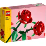 LEGO Flowers Trandafiri 40460, set decorativ cu 2 flori pentru cadou