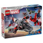 LEGO Marvel Bătălia dintre Captain America și Hulk Roșu 76292