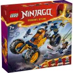 LEGO NINJAGO Vehiculul de teren ninja al lui Arin 71811 pentru copii 7+