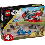 LEGO Star Wars Crimson Firehawk 75384, nava spatiala pentru copii 4+ ani