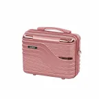 Valiză mică de mână Leziter TraveLux Urban ABS 28x36x16 cm roz somon