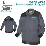 Geacă de lucru TOTAL mărimea L, 245 g/mp, cu întărituri Oxford