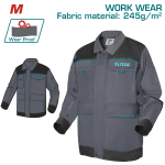 Geacă de lucru TOTAL mărimea M, 245 g/mp, cu întărituri Oxford