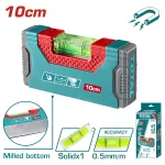 Nivela magnetica cu bula TOTAL 10 cm, precizie 0.5 mm/m