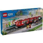 LEGO City Tramvai și Stație în Centrul Orașului 60423, 7+ ani