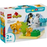 LEGO DUPLO Familii de animale salbatice Pinguini si Lei 10442