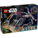 LEGO Star Wars Hibrid TIE Fighter si X-Wing 75393, 9+ ani