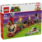 LEGO Super Mario Expresul Bowser 71437, set de aventura cu tren