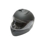Casca moto integrala neagra viziera transparenta marimea L Grit Cod: DISTM84