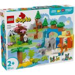 LEGO DUPLO FAMILII DE ANIMALE SALBATICE 3 ÎN 1 10446