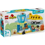 LEGO DUPLO Prima oară la aeroport 10443, set educativ cu avion, 23 piese