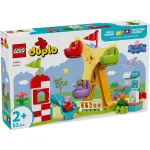 LEGO DUPLO Târg de Distracții Peppa Pig 10453, set copii 2+ ani