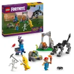 LEGO Fortnite Tabăra lui Peely și Sparkplug 77075, set 250 piese