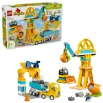 LEGO DUPLO Șantier și vehicule de construcții 3 în 1 10476, 84 piese