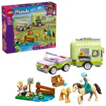 LEGO Friends Remorcă pentru cal și mânz 42695, set de construcție 279 piese