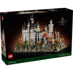 LEGO Architecture Castelul Neuschwanstein 21063, set de colecție 3455 piese