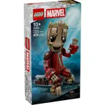 LEGO Marvel Groot in Uniforma Ravager 76341, figurina articulata 604 piese